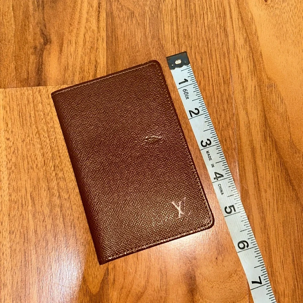 Authentic Louis Vuitton Taiga Leather ID / Card Holder